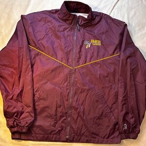 LaCrosse Maroon Windbreaker Jacket